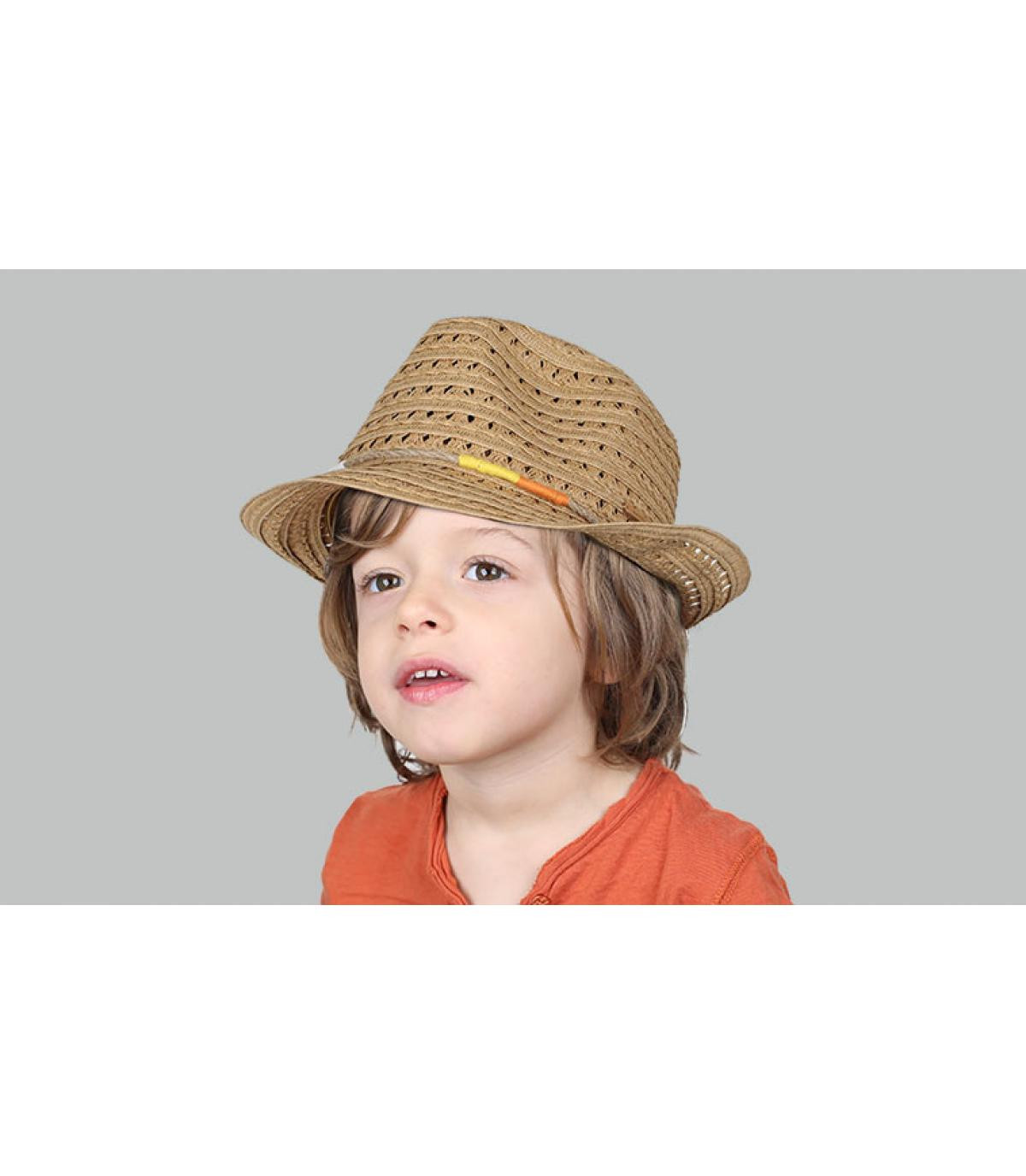 chapeau enfant paille Kids Bartica natural